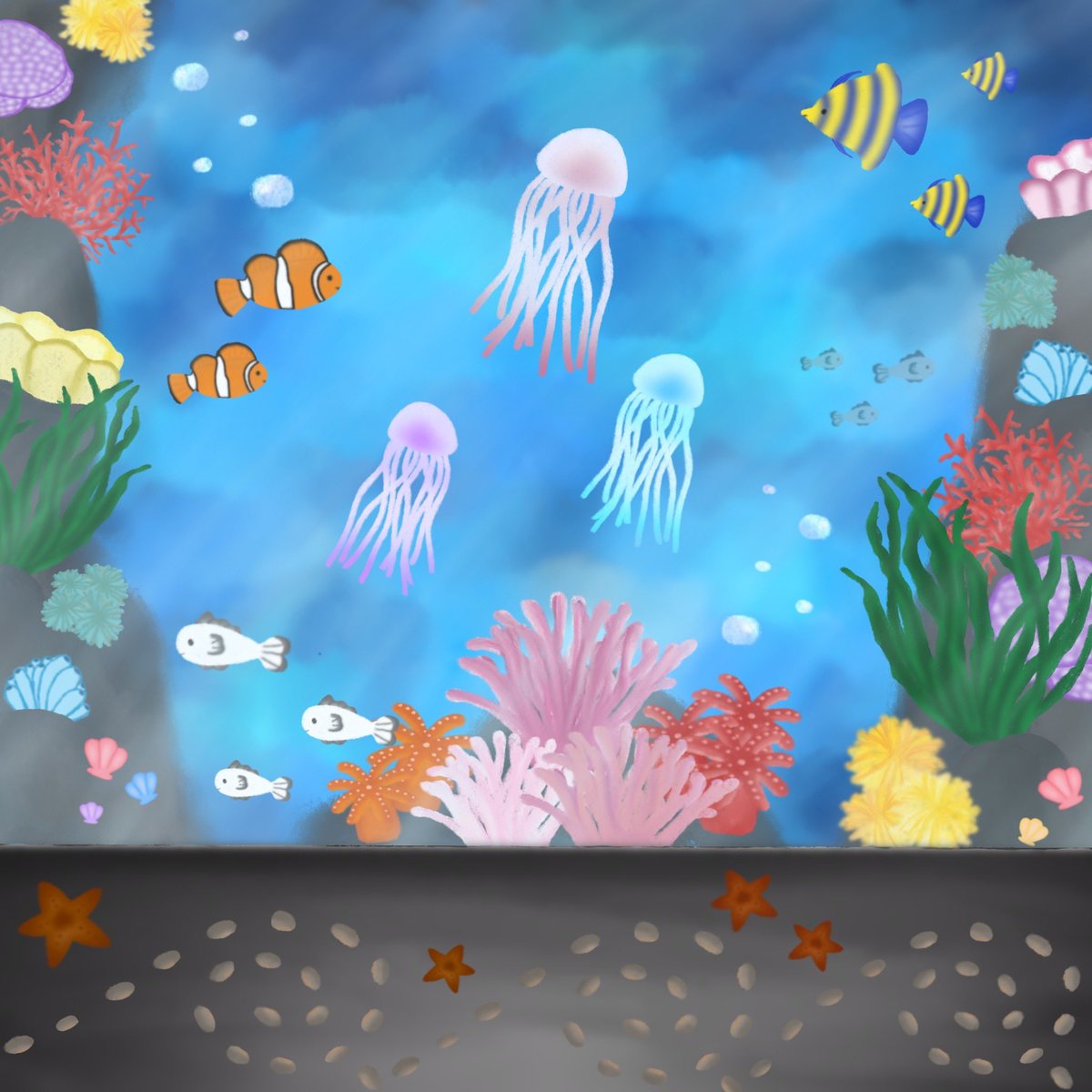 💭🐠🌊Aquarium 🐟🐡💕

#toynicornxart