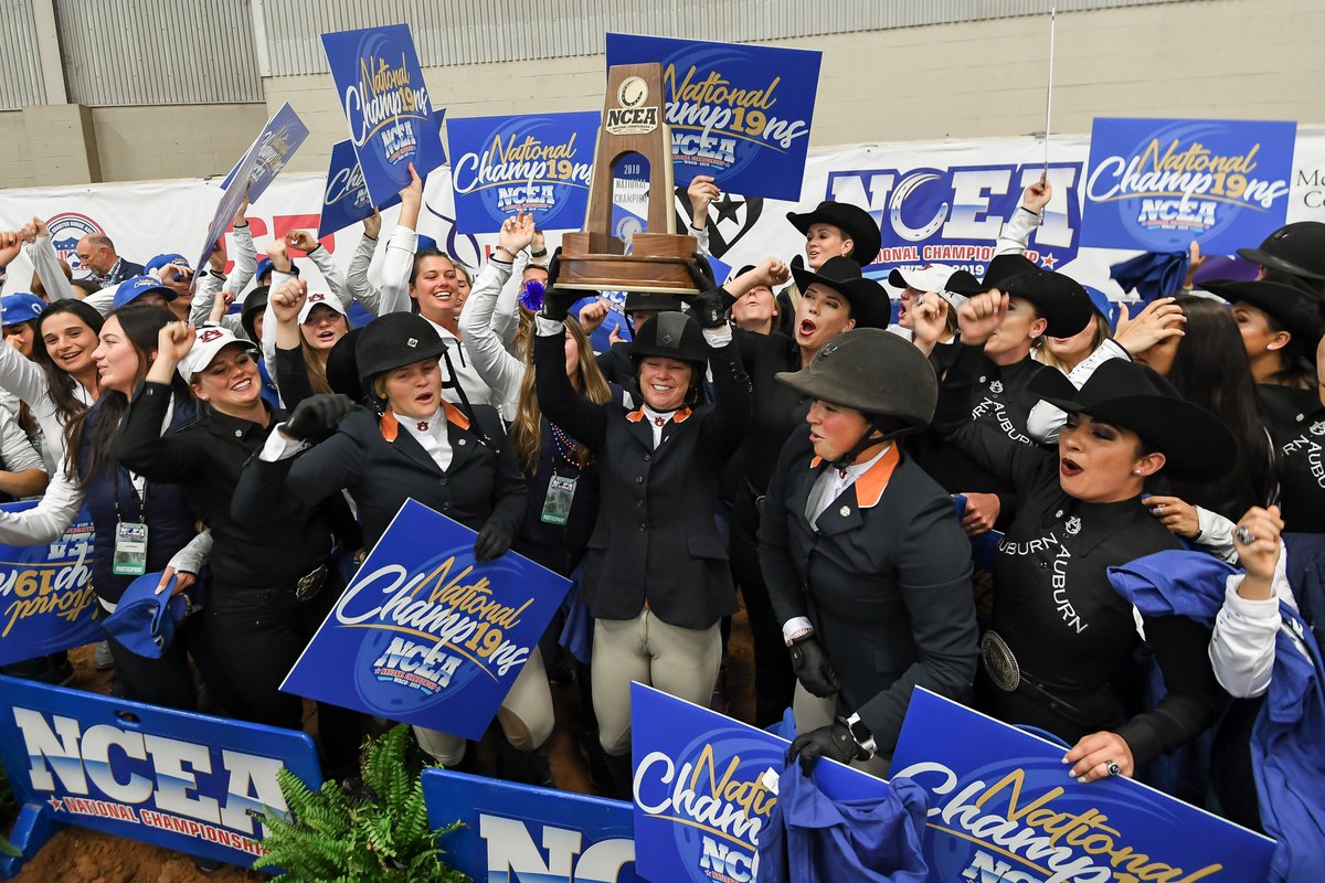 🐎 <a href="/AuburnEQ/">Auburn Equestrian</a> seeks its seventh national equestrian title this week at the NCEA national championships in Ocala, Fla. It’s the first time Auburn will serve as host of the three-day event. 

#WarEagle #TitleIXAU50
