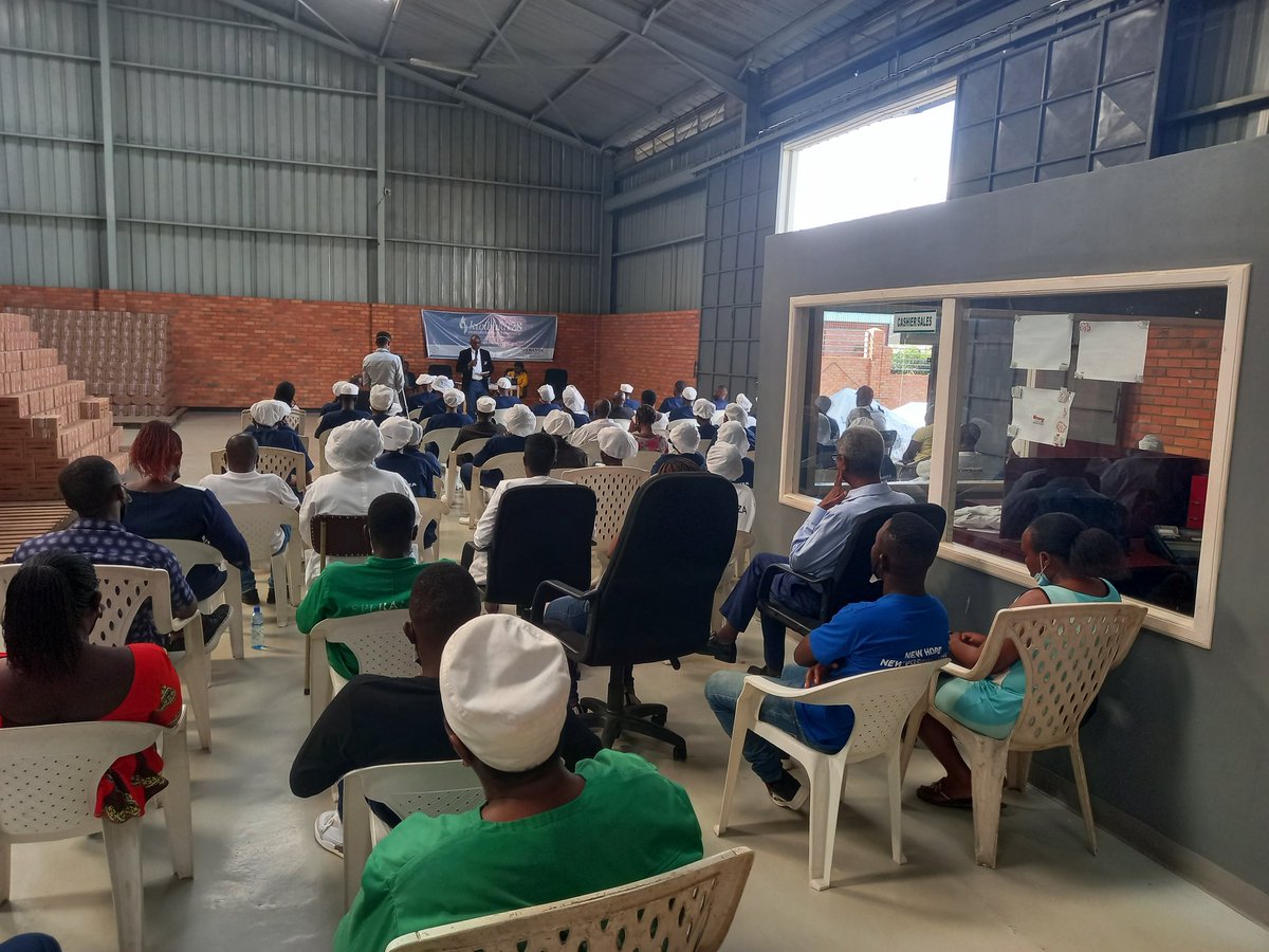 HAPPENING: Staff &amp; management of Speranza Group Ltd. have come together to commemorate the 1994 Genocide against the Tutsi. Currently our speaker Simon Turikunkiko is sharing his testimony &amp; the history of the Genocide against the Tutsi. #Kwibuka28