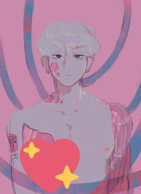 The AU from my taegiweek 2018 😂
When Tae created a robot named DT-93. 
