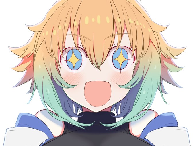 対称定規の練習の落書き 