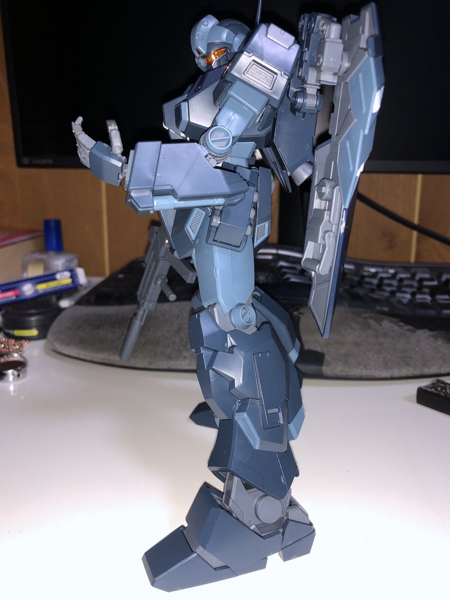 LoveLie365's tweet photo. やっと完成。キミ思ってたよりイケメンやな？#ガンプラ　#MGジェスタ https://t.co/TKvnVhpkxK