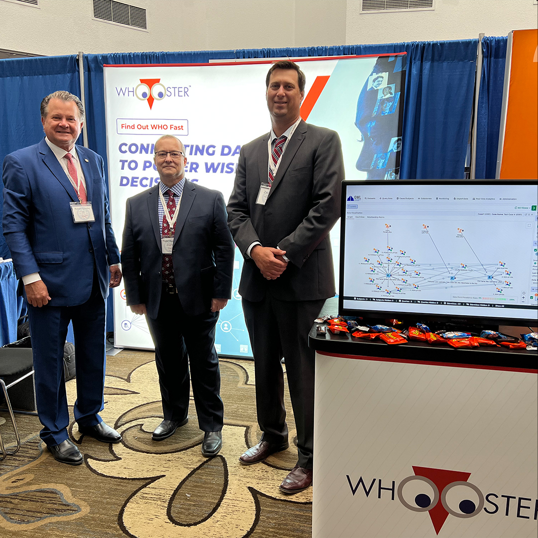 WhoosterLE's tweet photo. Today you can find us in Virginia at the Annual NFCA Conference! Stop by our Booth to schedule a free Demo with us!
#AI #ArtificialIntelligence #dataanalytics #lawenforcement #bigdata #Whooster #OWLTechnology #OWLIntel https://t.co/XDMxWhxwvA