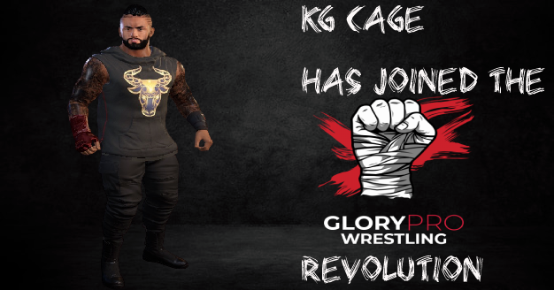 GloryProTTV's tweet photo. We are proud to announce the signing of KG Cage to Glory Pro! Welcome to the revolution! https://t.co/XvnVQEHXwW