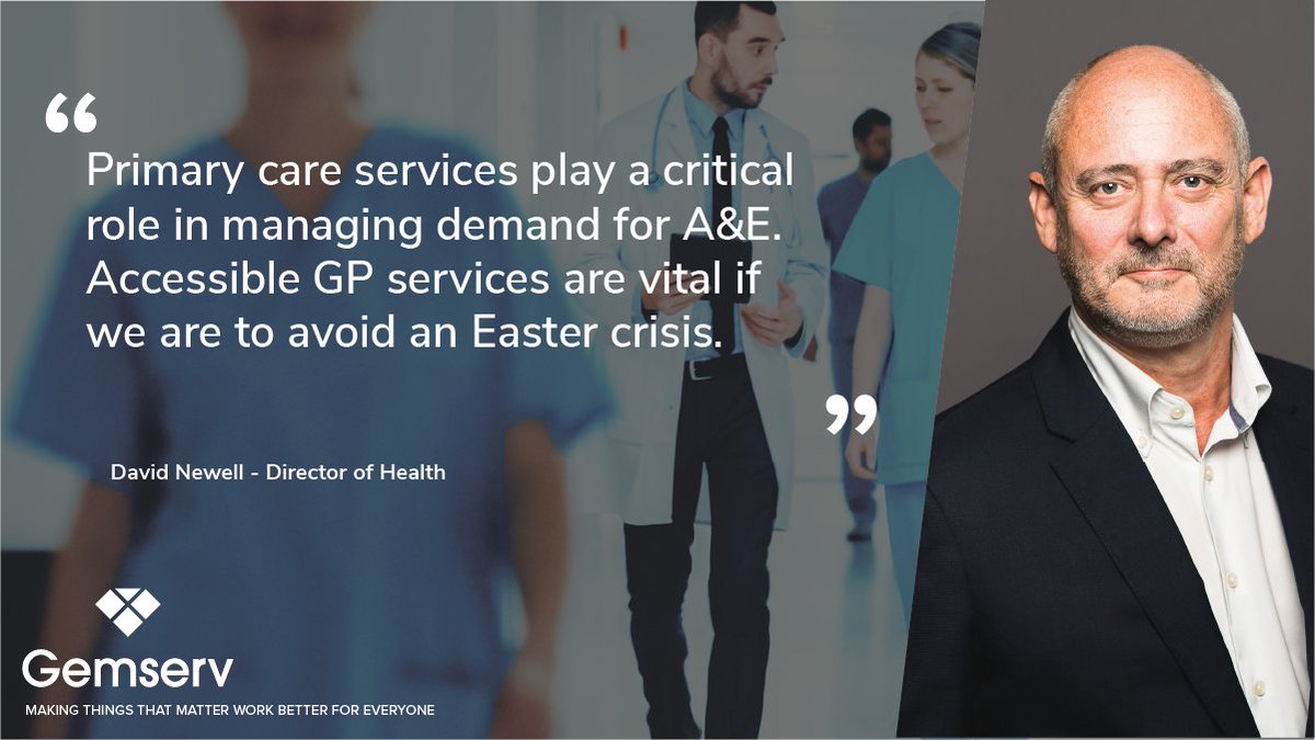 GemservHealth's tweet photo. A&amp;E waiting lists are amongst the worst on record, with over 13,000 patients waiting more than 12 hours for treatment. As the government asks to extend their hours to prevent an Easter crisis, we must look at all opportunities to prevent the current backlog growing further. https://t.co/ZuKv3h3pjM