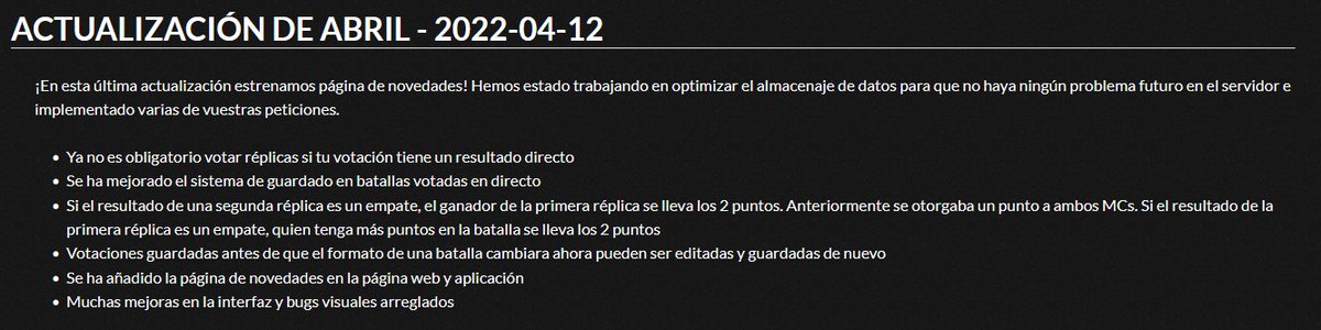 FMSVotacion's tweet photo. Hemos añadido la pestaña de "Novedades" en la página web y aplicación, donde podréis ver todas las nuevas actualizaciones y mejoras que vayamos sacando.

¡Aquí tenéis la última! https://t.co/RU41DWjNSD