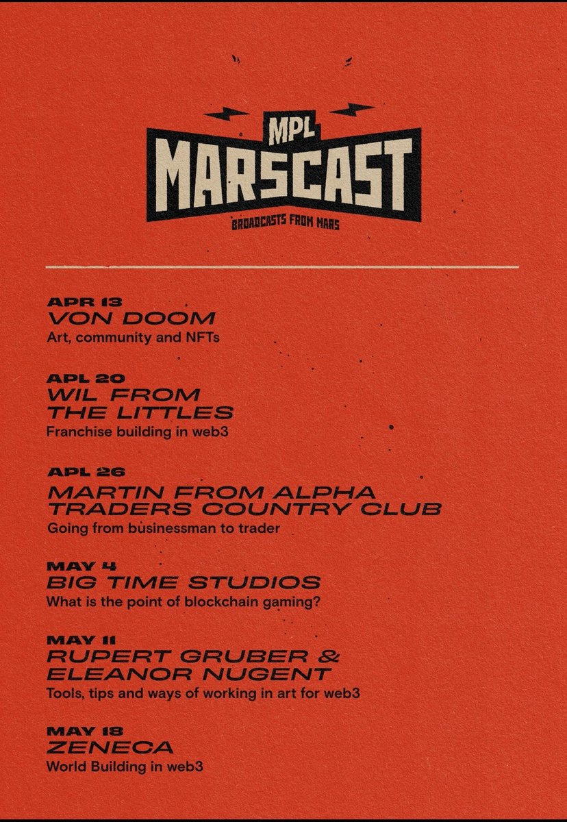 Martian Premier League tweet media