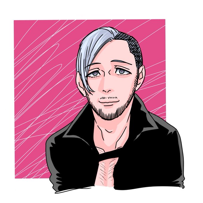 日頃の手癖で描くとこんな感じ。

#ddtpro #コミック似顔絵
#クリスブルックス 