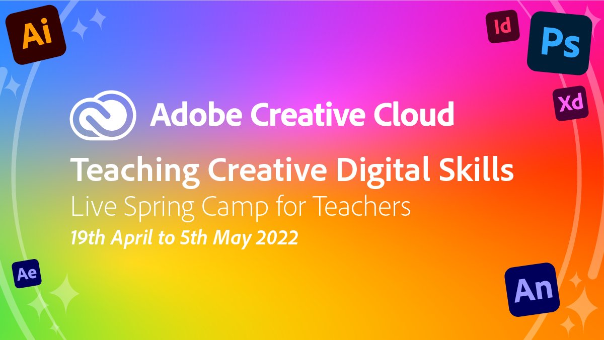 seskelinen's tweet photo. There is still time to sign up to FREE Teaching Creative Digital Skills courses starting next week: 1⃣ Graphics, 2⃣ Video, 3⃣ Animation, 4⃣ Design. 👉 https://t.co/8yGE4TFONs

@HwbNews
@LGfL https://t.co/xeU9zsu6lA