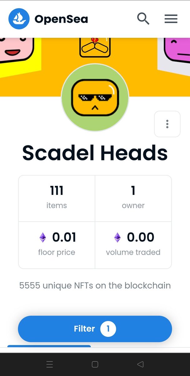 ScadelNft's tweet photo. first 111 scadel heads uploaded to opensea https://t.co/bdla2msnvl