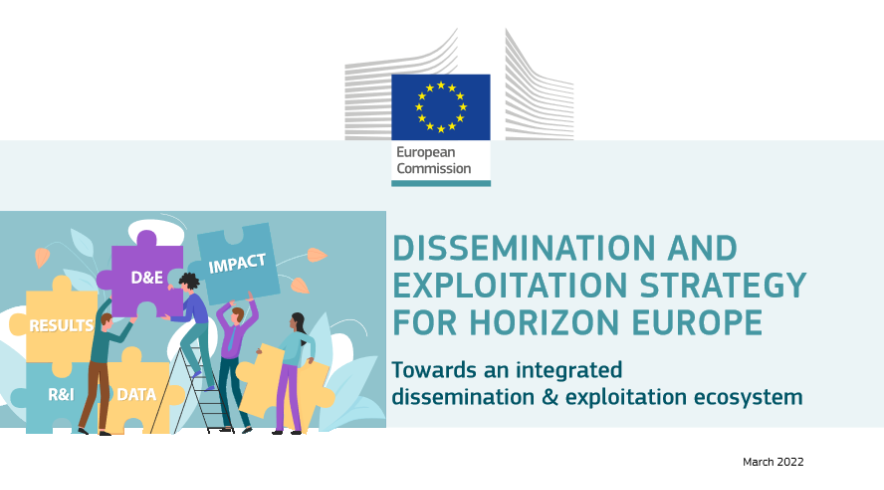 🎺🎺New leaflet on Dissemination and exploitation strategy for Horizon Europe #horizoneu by <a href="/EUScienceInnov/">EU Science & Innovation 🇪🇺</a> 
➡️➡️➡️europa.eu/!YgNgyv