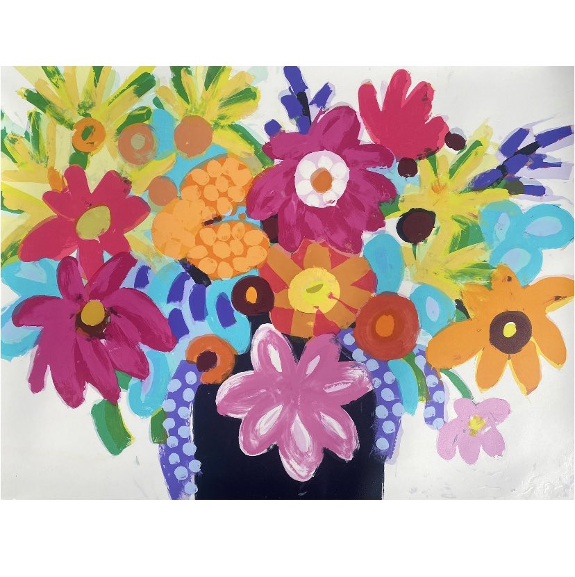 We are back! After a long 3 years we are at Hampstead again from May5-8th, can’t wait. Find us on stand G7 #artfair #contemporaryart #painting #artforsale #glass #sculpture #monoprints #colourfulart #originalart #artforinteriors #modernflorals #florals