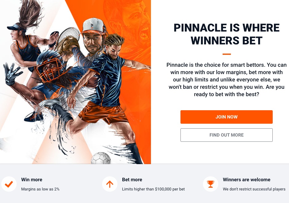 Bet with #Pinnacle in order to enjoy higher winnings and less restrictions. The margins are as low as 2% and the limit per bet is higher than $100,000! 📈
T&amp;Cs apply! 🔞 begambleaware.org  Gamble responsibly!

👉  top100bo.com/Pinnacle

#bookmakers #betting #sports #odds