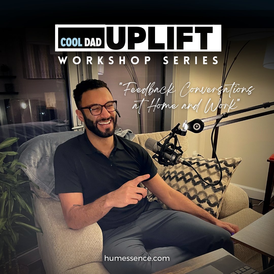 humessence's tweet photo. CoolxDad UPLIFT monthly workshop series: "Feedback Conversations at Home and Work"

Get out of your own way and find the value in difficult conversations. 🎤

Message us to learn more

#realtalk #talks #coachforlife #teamculture #goalsettingtips #careertransitioncoach #healthtalk https://t.co/qLIkBiLy16
