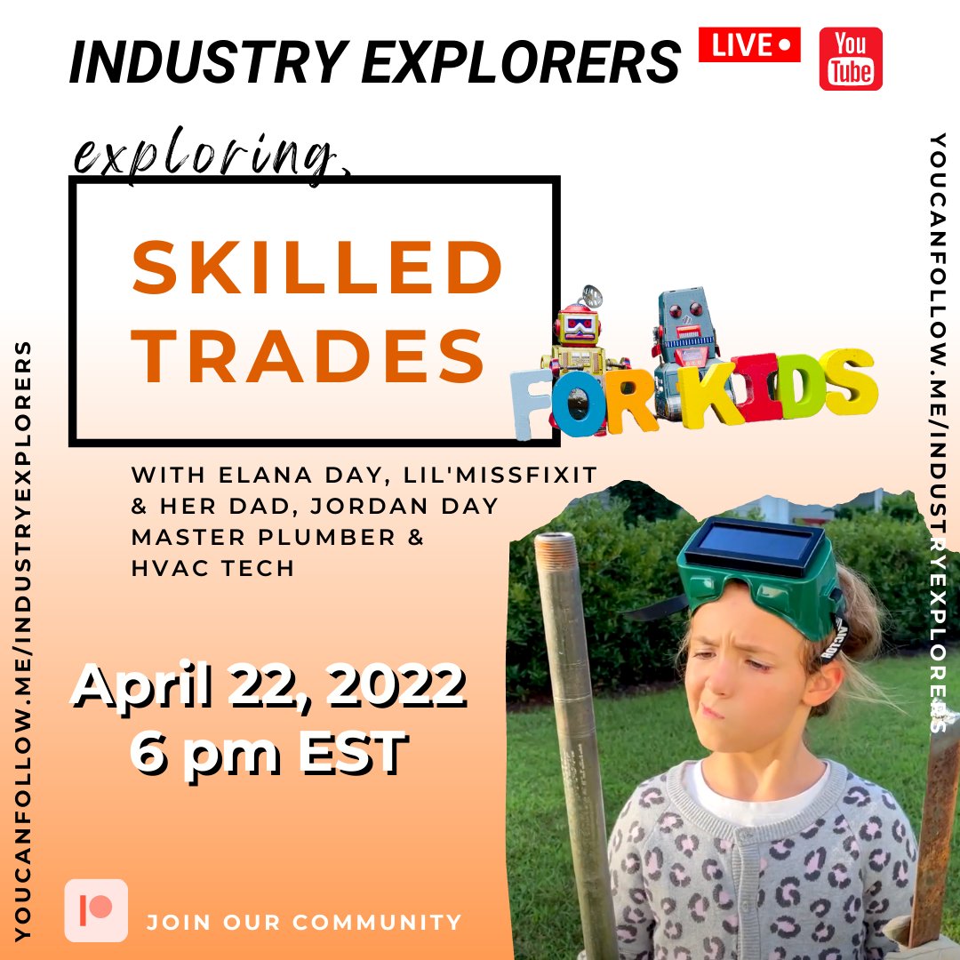 EXCLUSIVE!

9 y/o Elana would like to be an engineer or a tradeswoman.

Subscribe here: ow.ly/ZNv250IASML
#industryexplorers #careergoals #careers #careerdevelopment #college #students #careeradvice #jobseekers #genz #millennials #explorepage #millennial #explore #education