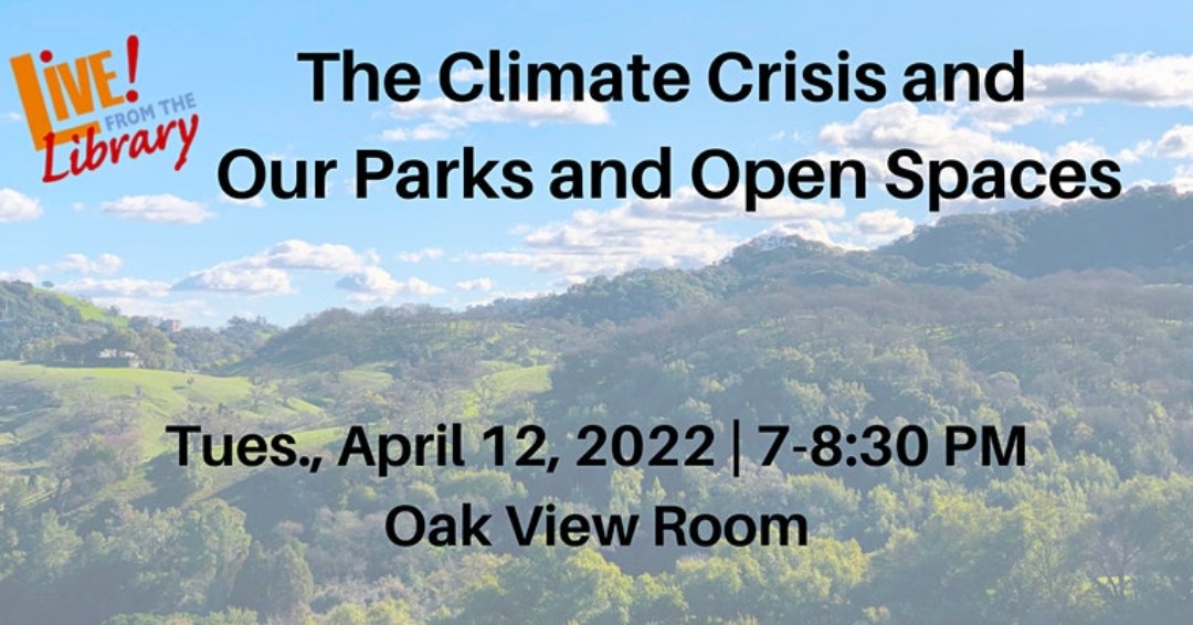 SaveMountDiablo's tweet photo. TONIGHT at 7 PM, in honor of Earth Day, Save Mount Diablo Executive Director Ted Clement is moderating a panel discussion on the climate crisis and our open spaces at the Walnut Creek Library. https://t.co/bS6H2K1a9o
#SaveMountDiablo #ClimateAction #EarthDay #WalnutCreek https://t.co/1hFENmy8qR