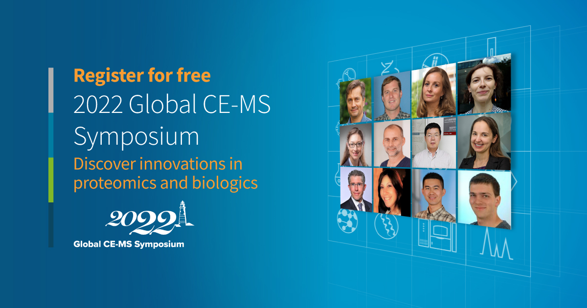 SCIEXnews's tweet photo. Register for our 2022 Global CE-MS Symposium yet? Don't miss Prof Neil Kelleher, Dr. Christoph Gstoettner, Dr. Guinevere Lageveen-Kammeijer, and Dr. Anne-Lise Marie discuss how CE-MS has helped further their research in #proteomics discovery: https://t.co/0VapAnXUt8 #SCIEXCE https://t.co/GhhcZrx5aX