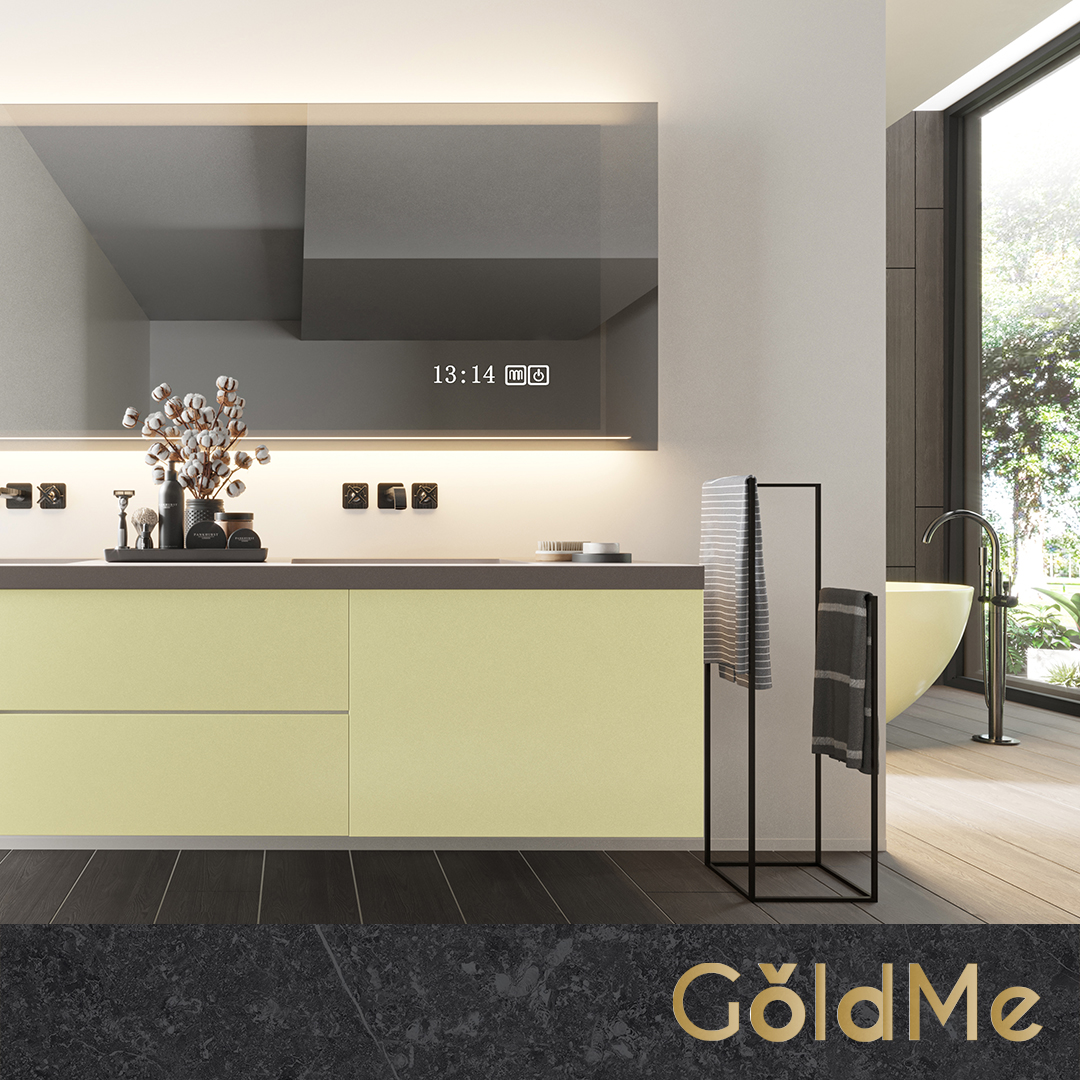 goldme_surfaces's tweet photo. GoldMe’s #PureColorSeries introduces this fun #BrightYellow, perfect for when you’re feeling playful and bright for your bathroom.
#bestsinteredstone #luxury #prestige #elegance #tiles #ceramic #interior #style #homedesign #homegoals #interiordesign #porcelain #illuminating https://t.co/sRwfAgiIVz