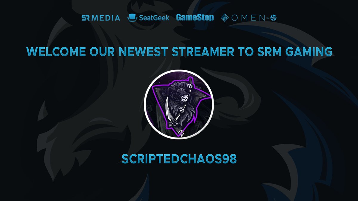 SRM Gaming is happy to introduce @ScriptedChaos98 as our newest Streamer! Congrats and welcome to the team! #FearThePride
