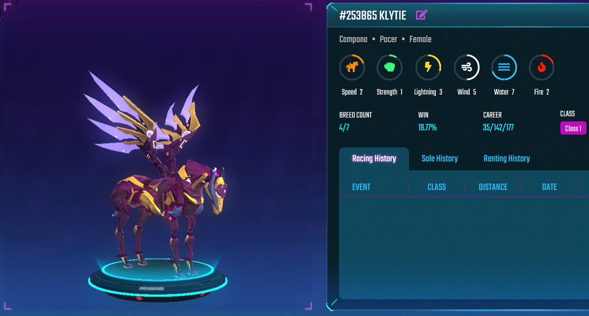 MoonCiao4's tweet photo. This is my beautiful Klytie!
Who can be her jockey?

1. Follow me, @Oujieth &amp; @GHOSTZ_NFT!
2. Reply with your favorite P2E game

Picking at 11:30 pm. https://t.co/mcAwx5nPf0