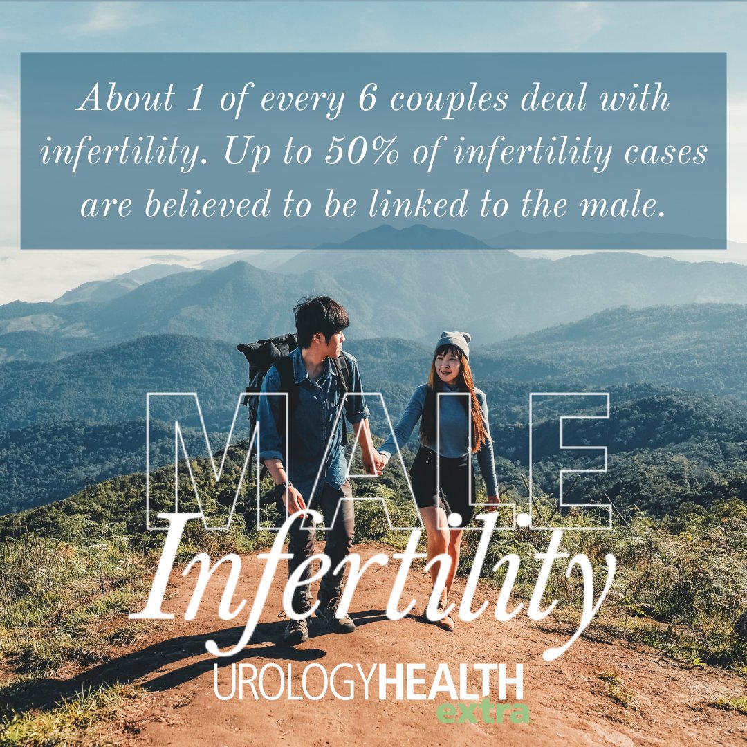 #MaleInfertility can be the result of a low sperm count, abnormal sperm function or blockages that prevent the delivery of sperm. It’s important for men to know there are treatable & reversible causes. #UroSoMe Learn more in the Urology Health Magazine➡️ ow.ly/cbih50IHz9q