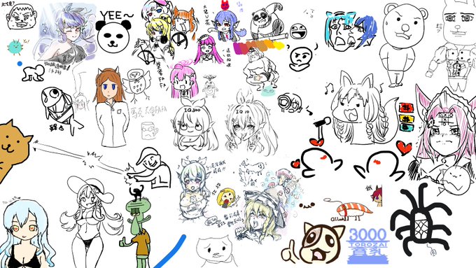 謝謝大家陪我玩繪茶  各種彩蛋等待大家發掘
笑死 