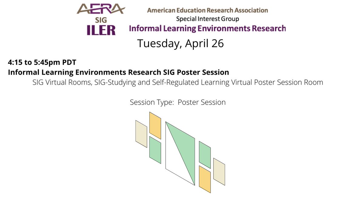 On Tuesday, we'll wrap things up with a virtual poster session! Whether you're in person or virtual, we're looking forward to "seeing" you next week!