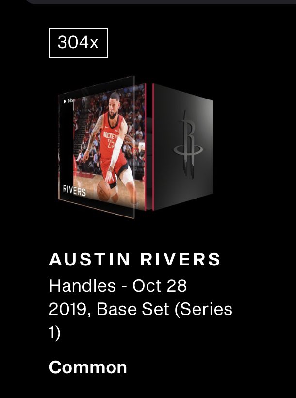 30 Austin Rivers S1s away from owning 10%  of a moment..no rhyme or reason just set the goal of getting to 10% over a year ago and have been slowly grinding. I think I will be the 2nd person to join the 10% club <a href="/nbatopshot/">NBA Top Shot</a> TS - Buttabean #teamhold #NBATopShot <a href="/AustinRivers25/">Austin Rivers</a>