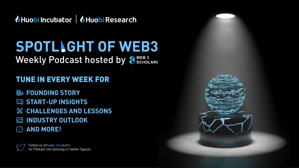 🤩$250 worth $Matic #Airdrop Event!

Our Twitter Spaces this week will be with Polygon, Republic &amp; ENJINSTARTER.

1⃣Follow @huobi_incubator <a href="/0xPolygon/">Polygon</a> <a href="/enjinstarter/">ENJINSTARTER</a> <a href="/joinrepublic/">Republic</a> 
2⃣RT+@ 3 friends
5 lucky winners will be announced during the livestream on April 14 noon UTC