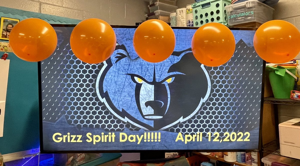 #Grizzspirit <a href="/memgrizz/">Memphis Grizzlies</a> #WEARERIVERDALE <a href="/WeAreRiverdale/">Riverdale Elementary</a>