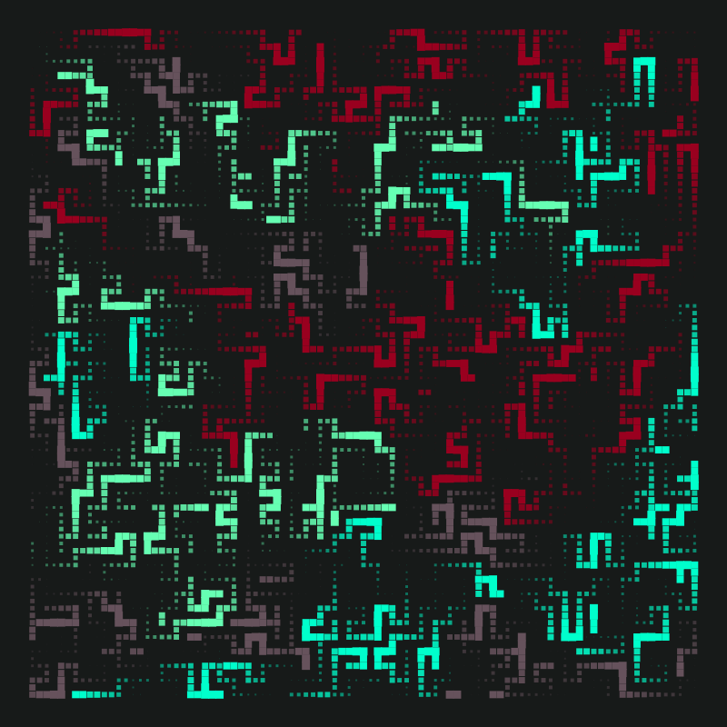 ChCo360's tweet photo. Getting closer..
#genart #genartclub #generativeart #creativeCoding #p5js #nft #abstractart #cubicart #pixelart https://t.co/Sifn4xo3b1