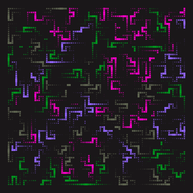 ChCo360's tweet photo. Getting closer..
#genart #genartclub #generativeart #creativeCoding #p5js #nft #abstractart #cubicart #pixelart https://t.co/Sifn4xo3b1