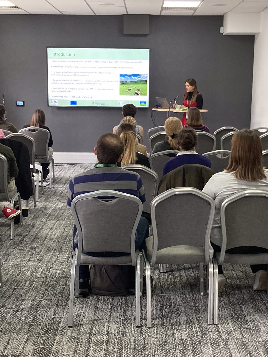 HybuCigCymru's tweet photo. Mae blas Cymreig i gynhadledd gwyddor anifeiliaid #BSAS2022 heddiw.
Dwy ymchwilydd o dan nawdd HCC yn cyflwyno - Eiry Williams a Louise McNicol - ar iechyd, proffidioldeb a chynaliadwyedd ffermydd defaid a gwartheg https://t.co/zSQnpL3SKe