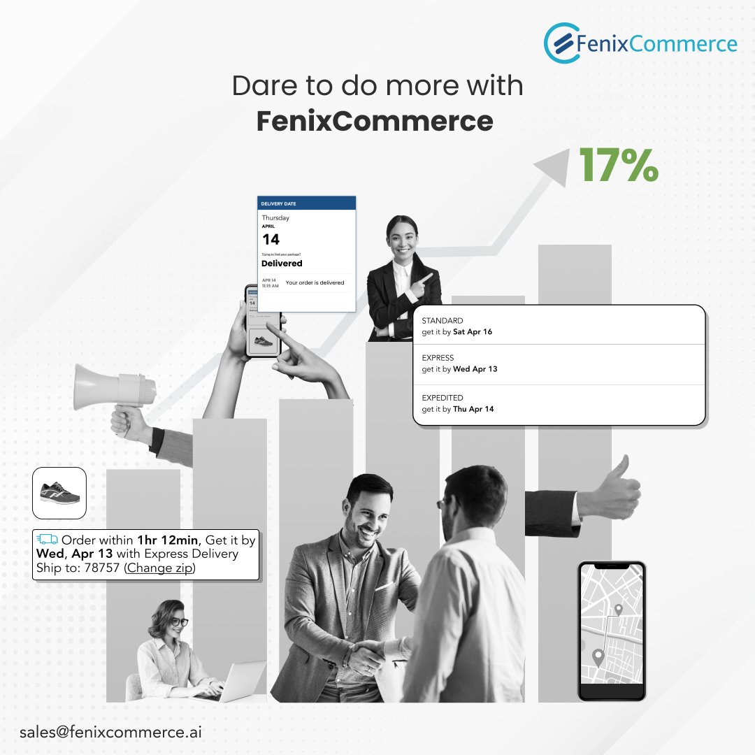 FenixCommerce's tweet photo. Retailers who have integrated with Fenix Platform all see a positive return on their investment beginning from the first day!
Don't get left behind. Start innovating today!
https://t.co/rCFPSTaXnI
#fenixcommerce #estimateddeliverydates #ecommerceconversion #cartabandonment https://t.co/sg9DObz4zB