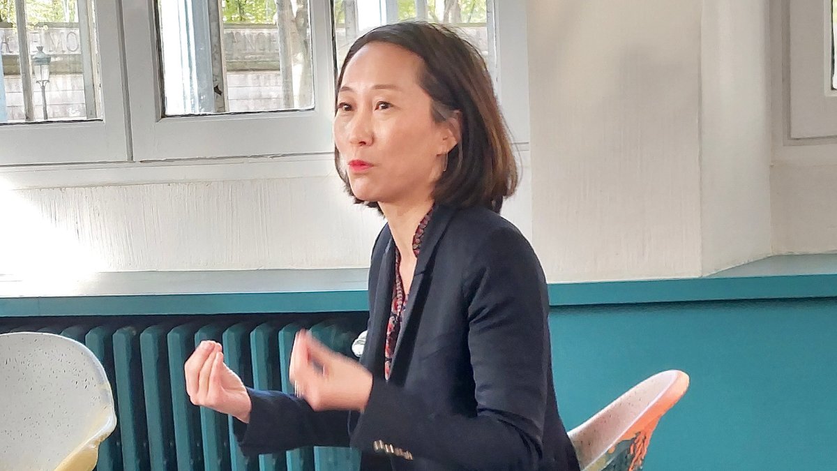 #LaMatinaleInspirante 🌟
Intervention ce matin de Claire Billault : partage d’expérience sur les enjeux et contribution de la #finance dans le projet de l’entreprise, échanges avec une quinzaine d’entreprises de Région Île-de-France engagées dans l’#EconomieCirculaire 👏🏼