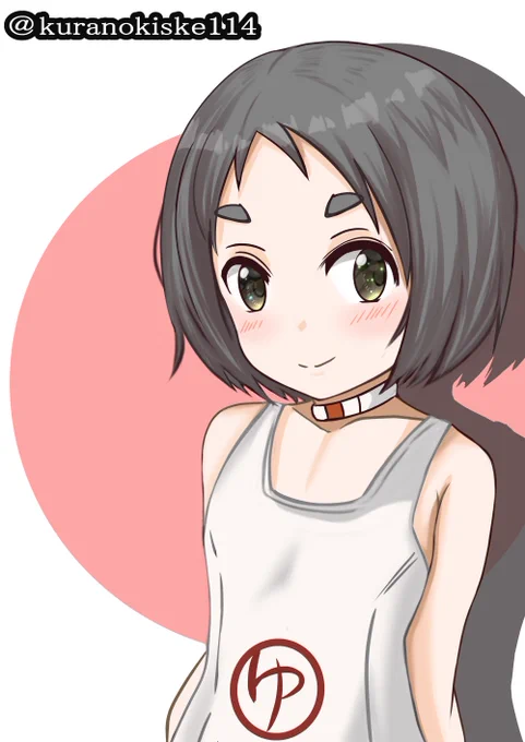 まるゆさん。#艦これ版深夜の真剣お絵描き60分一本勝負#艦これ版真剣お絵描き60分一本勝負_20220412 