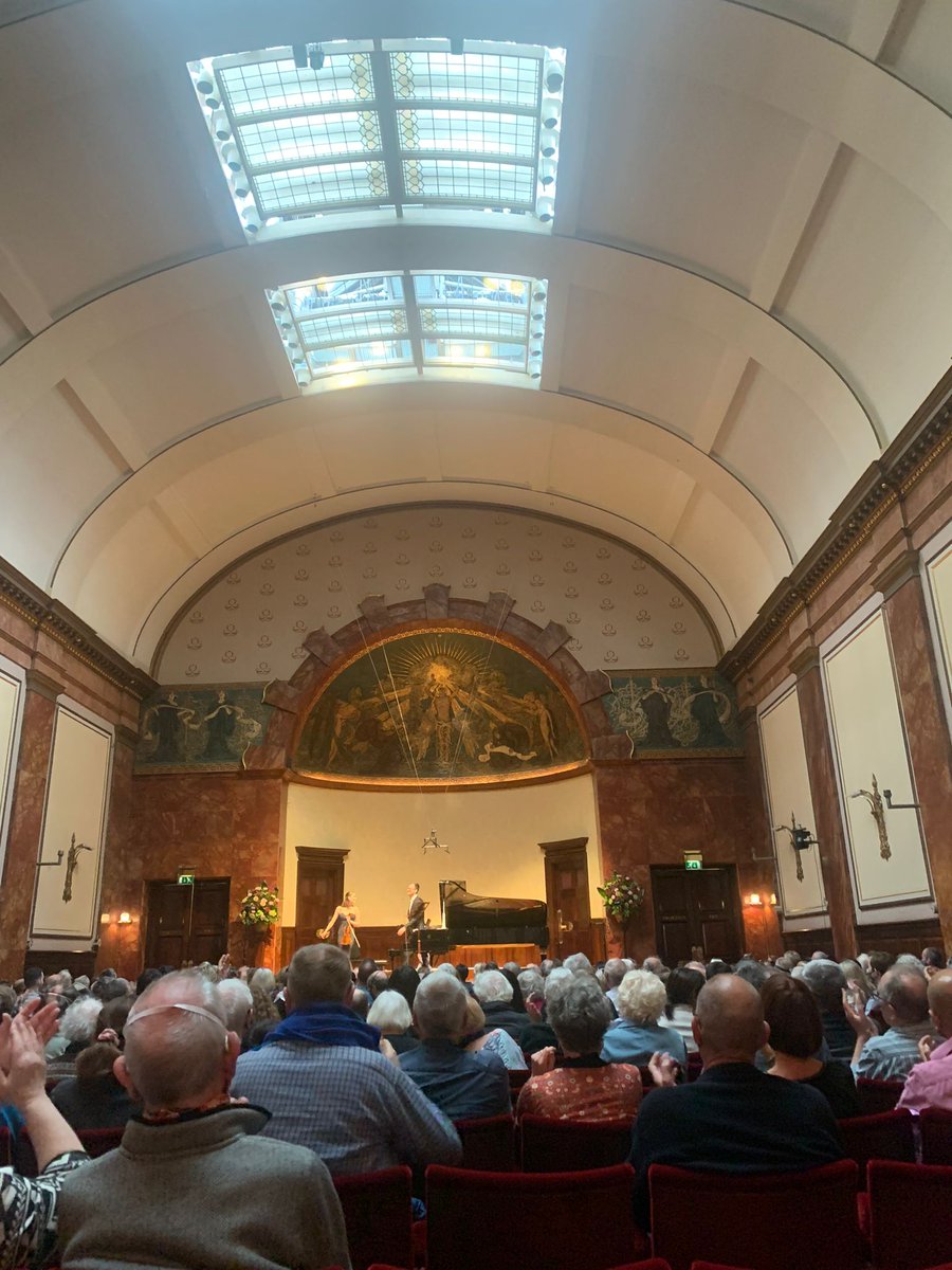 👏👏👏Sublime recital by joint <a href="/ConcertArtists/">CAG</a> violinist, Geneva Lewis, &amp; <a href="/sarmstrongpiano/">Sam Armstrong</a> to close this season's YCAT Lunchtime Series <a href="/wigmore_hall/">Wigmore Hall</a> on a high! 🎻🎻🎻