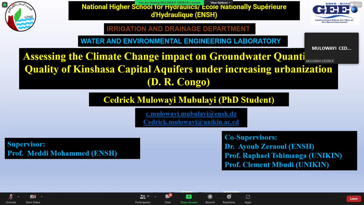African Water Resources Mobility Network (AWaRMN) tweet media