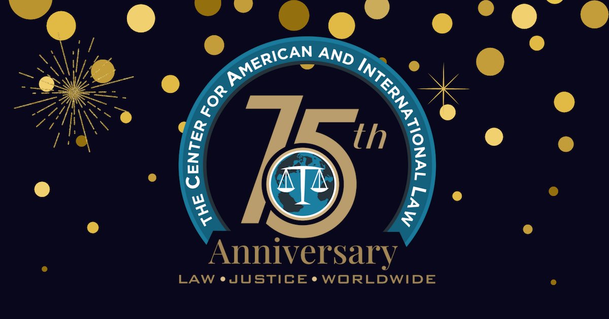 CAIL_LAW's tweet photo. Happy #CAIL75! 🎂 Today marks the 75th anniversary of the day @CAIL_LAW was chartered in Texas.
In celebration, @cityofplanotx* + @CollinCountyGov* have named today The Center for American and International Law Day!
*View the proclamations, here: https://t.co/Nc5Tm8V85T https://t.co/c92Vr0unJ9