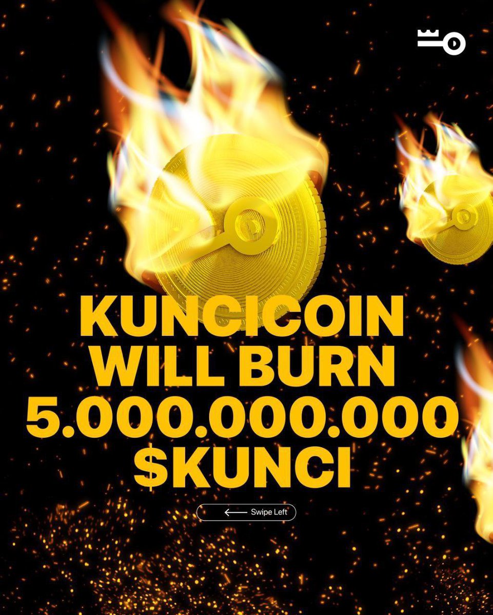 最後，這是我們一直在等待的東西。 為了慶祝我們的第一個實際用例，Kunci NFT 市場 💹
在第二次燒毀中，我們將在 2022 年 4 月 14 日燒毀 50 億個坤辭。
更多更新
加入：t.me/kunciglobaloff…
t.me/KUNCICHINESE