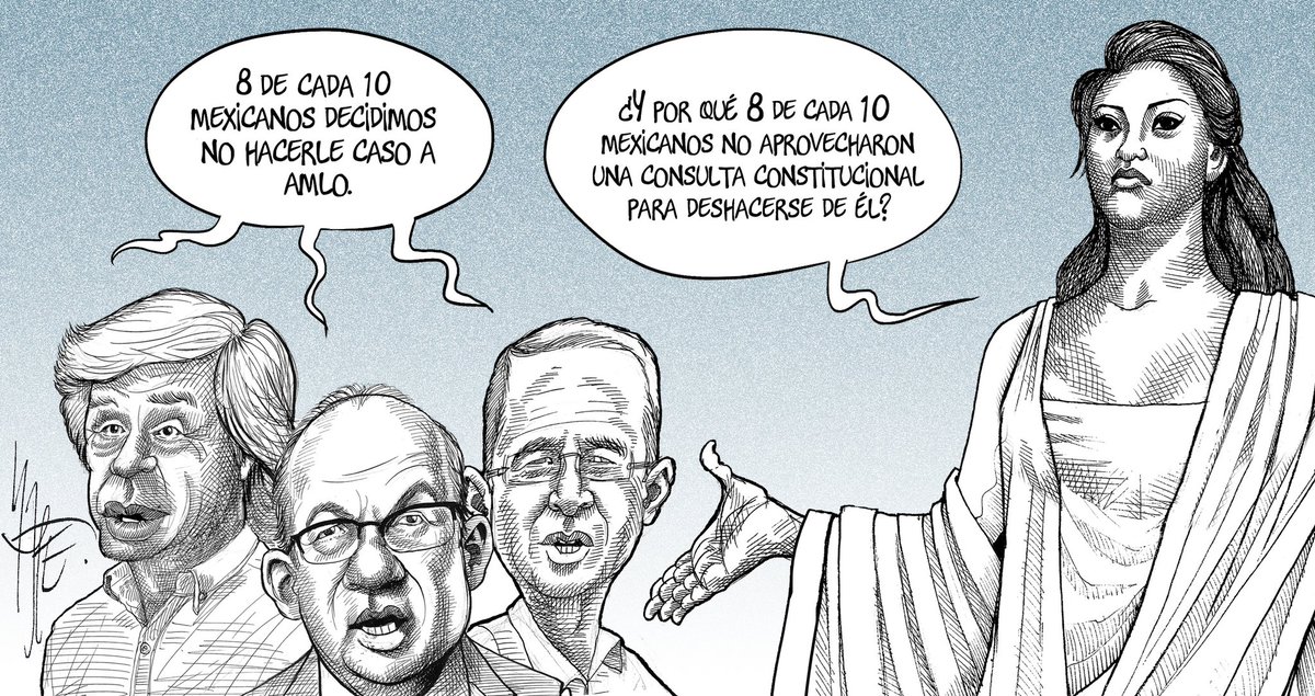 monerorape's tweet photo. Pésimos en aritmética. 
@RicardoAnayaC @FelipeCalderon @ClaudioXGG #RevocacionDeMandato #RevocaciónDeMandato 
Cartón en @Milenio https://t.co/8h9WEQjC7T