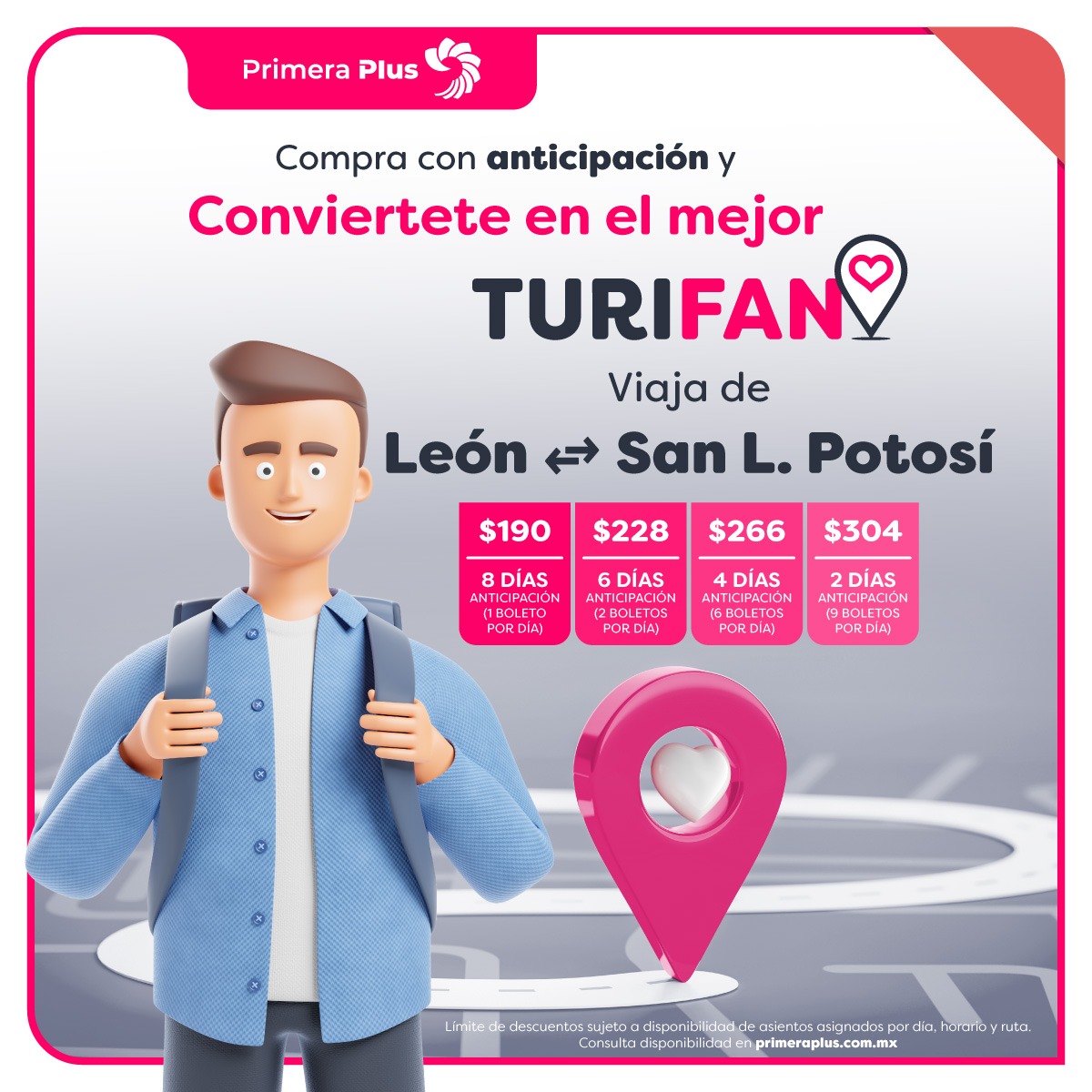 Primera_Plus's tweet photo. Conviértete en un #TURIFAN EXPERTO, compra con anticipación y disfruta de PROMOS EXCLUSIVAS. 😎
*Descuentos limitados
*Compras Exclusivas https://t.co/HjFCsuBXdq https://t.co/vWazWjIVyQ