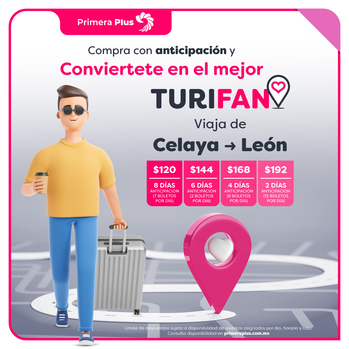 Primera_Plus's tweet photo. Conviértete en un #TURIFAN EXPERTO, compra con anticipación y disfruta de PROMOS EXCLUSIVAS. 😎
*Descuentos limitados
*Compras Exclusivas https://t.co/HjFCsuBXdq https://t.co/vWazWjIVyQ