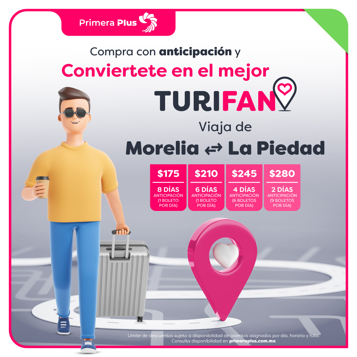 Primera_Plus's tweet photo. Conviértete en un #TURIFAN EXPERTO, compra con anticipación y disfruta de PROMOS EXCLUSIVAS. 😎
*Descuentos limitados
*Compras Exclusivas https://t.co/HjFCsuBXdq https://t.co/vWazWjIVyQ