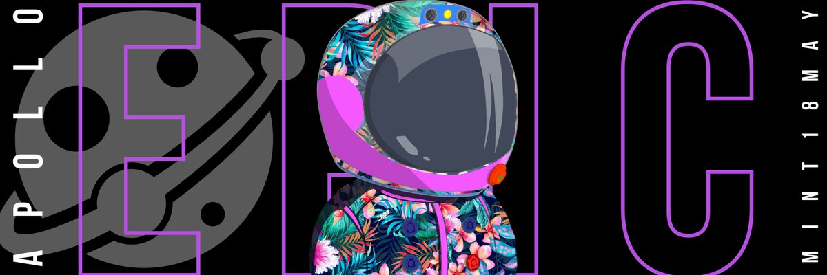 ApolloNFTArt's tweet photo. A taste of our epic Apollo. 🧑🚀✨
Join Discord to stay up to date 🚀https://t.co/C9OczmcpNj
#nft #NFTCommunity #apollonft #NFTGiveaways https://t.co/DjuPI7BYU5
