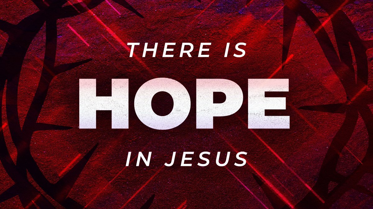 No matter what trials, temptations or pain we may suffer, we can always hold onto the hope God extends to us.
