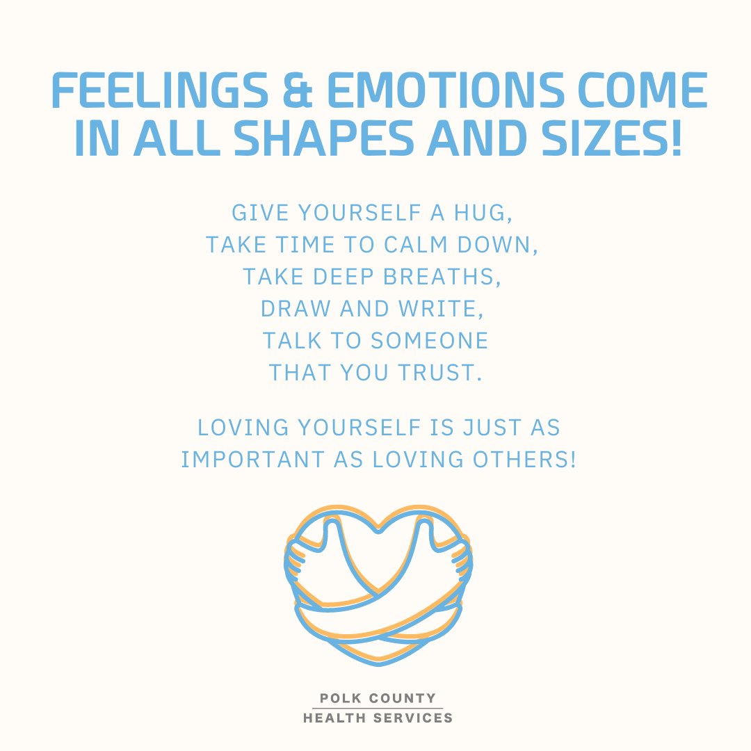 Remember to be kind to yourself. It's okay to have lots of feelings and emotions!