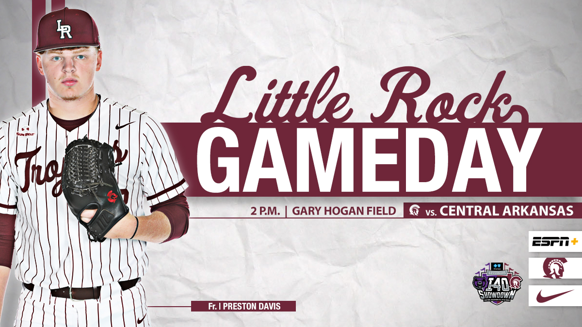 Round two of the <a href="/I40_Showdown/">Governor's I-40 Showdown</a> is set for this afternoon on our turf.

🆚  🐻 
🕑 : 2 p.m.
🏠 : Gary Hogan Field

📺 : es.pn/3jrfk80
📊 : bit.ly/3uyzcfC
🗒️ : bit.ly/3veqzWM
🎟️ : bit.ly/3xqqNwZ

#LittleRocksTeam