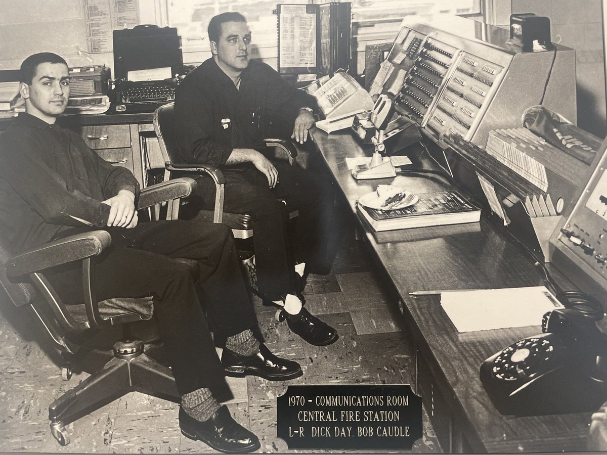 Trish2626's tweet photo. In Canada the first City to implement the 9-1-1 system was London,Ontario in 1974. Over the years technology and locations have changed with our current Comm. Ctr @LdnOntFire opening in 1998. As we celebrate #NPSTW2022 thank you to all our Communicators past and present! #ldnont https://t.co/J8zd6m9FFw
