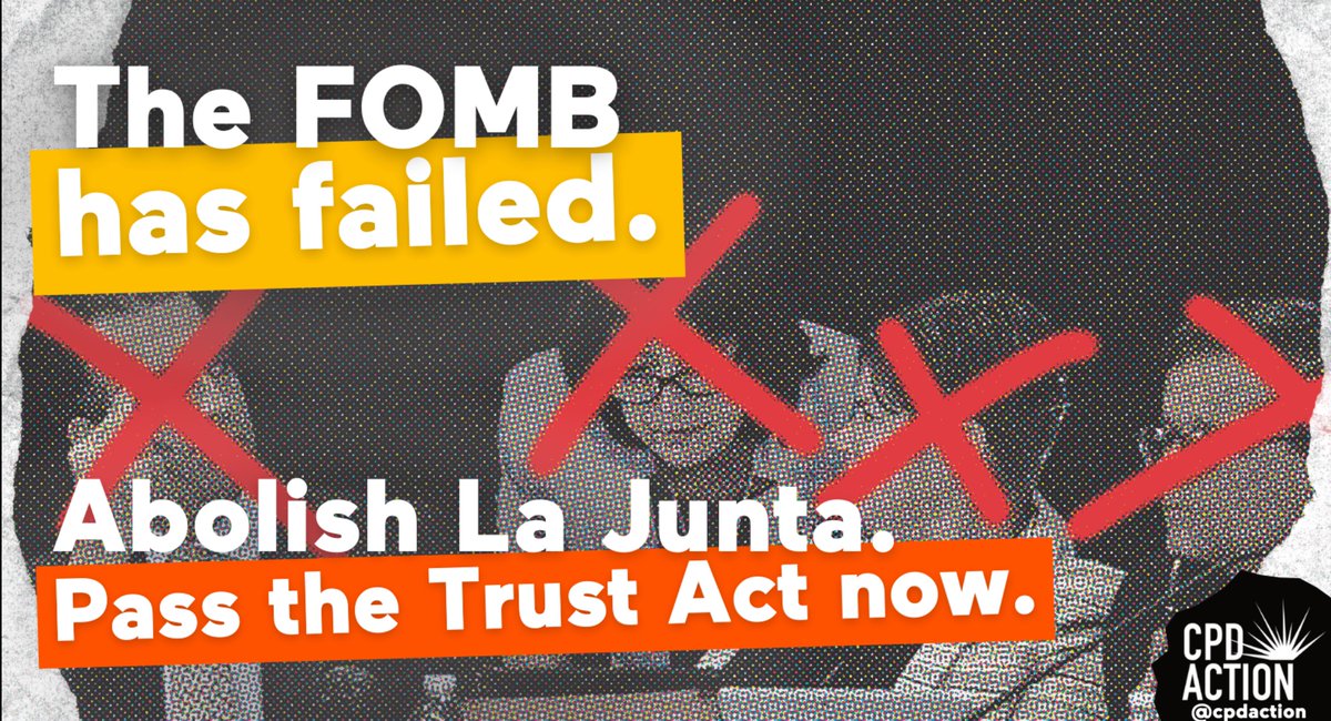 jlopezvarona's tweet photo. Breaking! Over 20 groups urge Congress to immediately approve #TRUSTforPR and put an end to the years of austerity driven abuses of the Fiscal Control Board in Puerto Rico.
It’s time to #AbolishLaJunta.
Read the letter: https://t.co/uAjP3e83Js https://t.co/tP48AEKjzd
